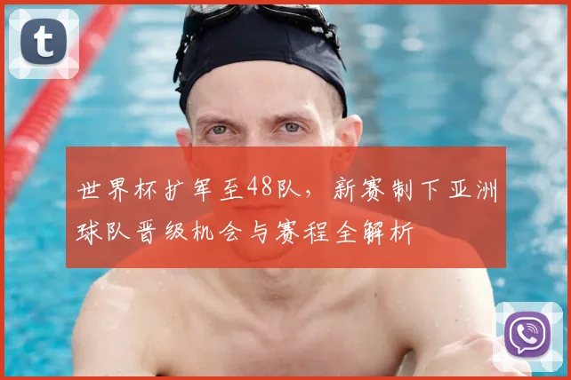 世界杯扩军至48队，新赛制下亚洲球队晋级机会与赛程全解析